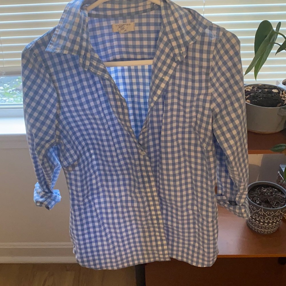 Lands End Button Down - Canvas